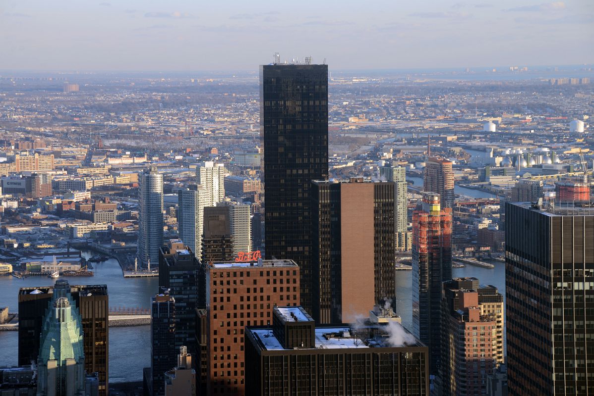 New York City Top Of The Rock 09B East Trump World Tower Close Up